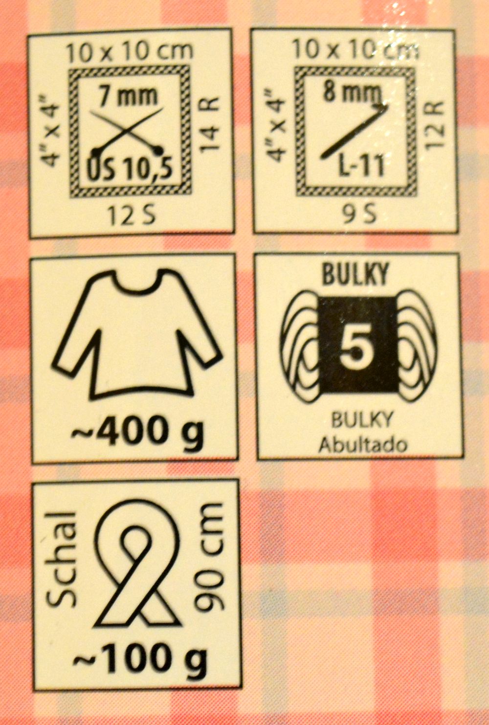 Příze Happy barva 783 červená