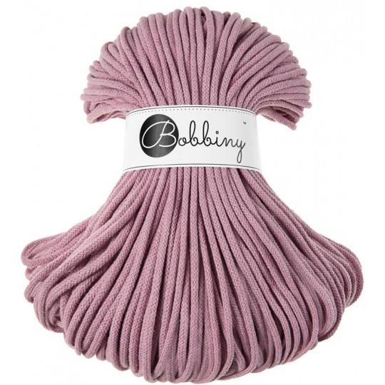 Bobbiny šňůry premium 5mm - Dusty Pink