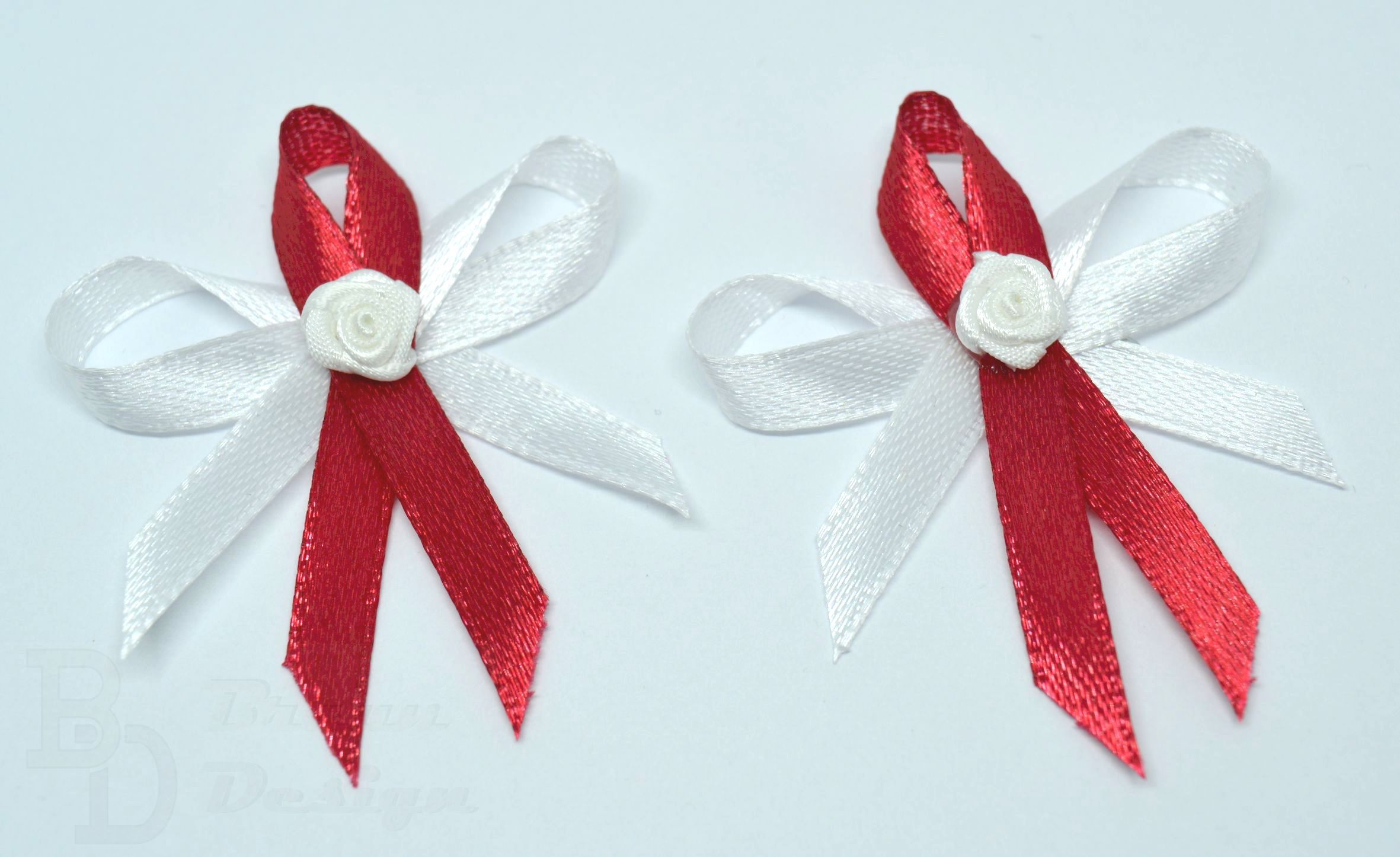 Červené svatební vývazky