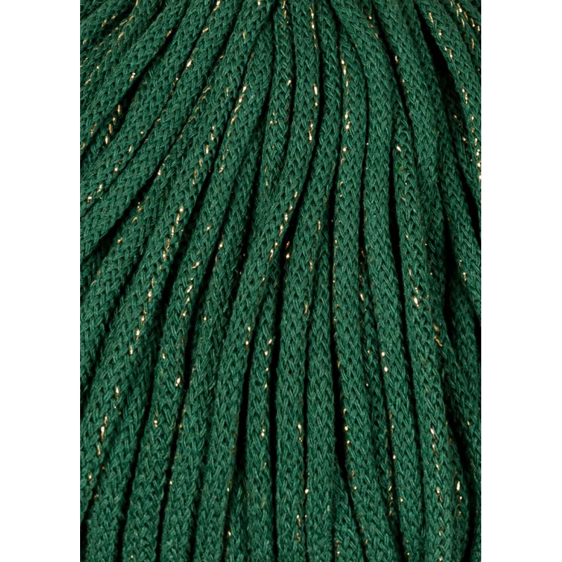Bobbiny šňůry premium 5mm - Golden Pine Green