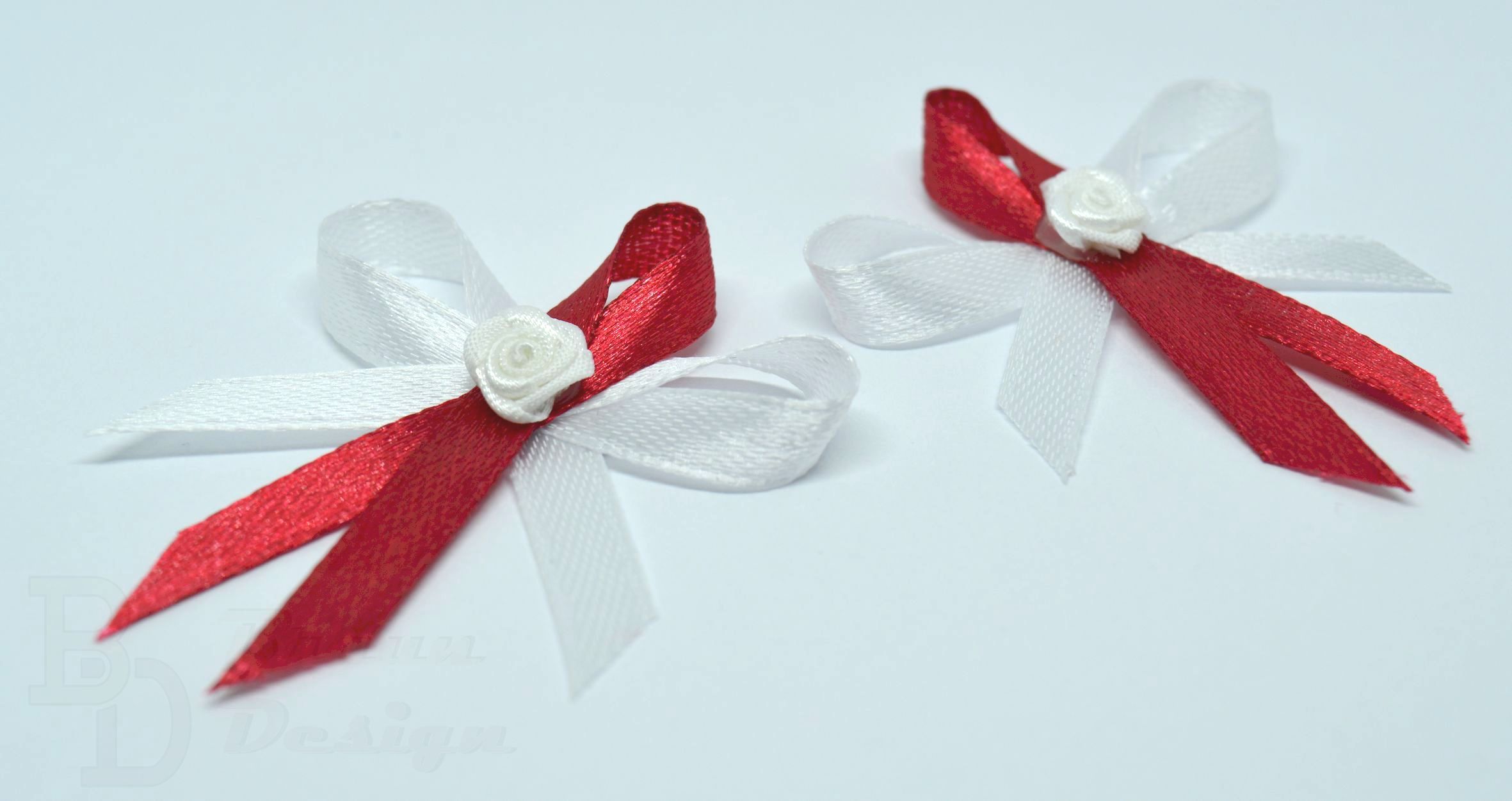 Červené svatební vývazky