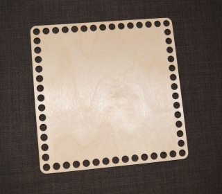 Dno na košík - čtverec 25 cm