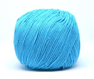 Příze Jeans barva 55 tyrkysová