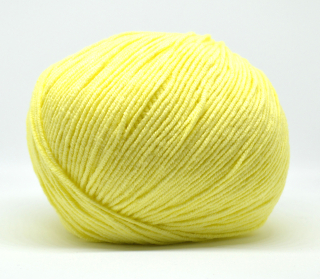 Příze Jeans barva 67 světle žlutá