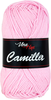 Příze Camilla barva 8038 azalková růžová