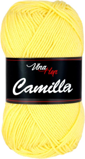 Příze Camilla barva 8177 ledově žlutá