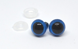 Bezpečnostní oči Ø10 mm modré