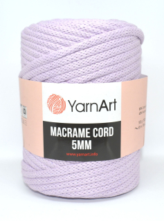 Macrame Cord 5 mm barva 765 fialová