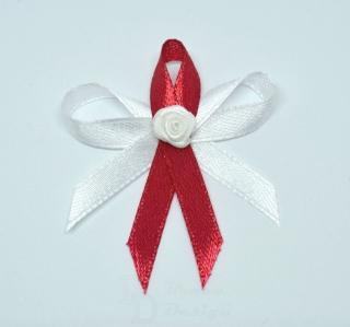 Červené svatební vývazky