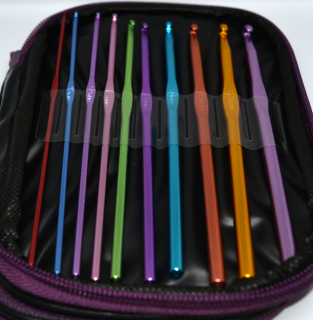 Sada háčků v pouzdře