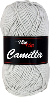 Příze Camilla barva 8230 světle šedá