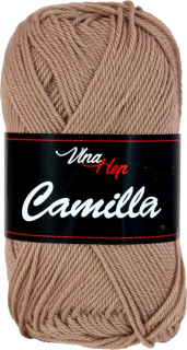 Příze Camilla barva 8217 hnědo béžová