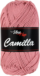 Příze Camilla barva 8028 starorůžová