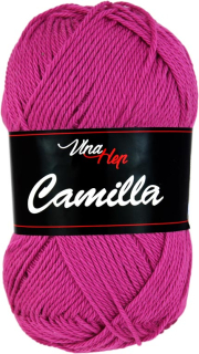 Příze Camilla barva 8048 fialovorůžová