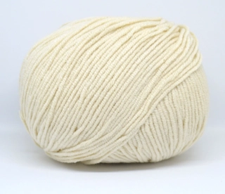 Příze Jeans barva 05 bílá káva