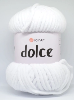 Příze Dolce barva 741 bílá